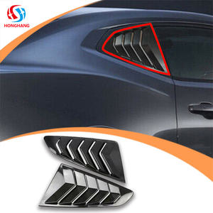 60 Honghang — couvercle de volet de fenêtre arrière, fabrication chinoise de <span class=keywords><strong>voiture</strong></span> en ABS brillant noir, garniture pour camara 2016-2020 - Product Image 2