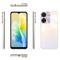 2024 nuevo C55 6.517 pulgadas IPS HD + pantalla Dual Sim Octa Core 4GB Ram 128GB Rom 3G y 4G teléfono inteligente más barato teléfono inteligente