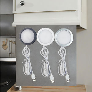 USB 3Watts SMD2835 LED lumière d'armoire blanc chaud plafonnier interrupteur DC 6V câble corps en plastique monté en Surface IP44 120 - Product Image 4