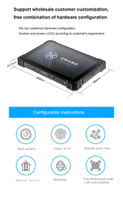 PIPO Wholesale 4G GPS NFC Quad Core <strong>Windows</strong> Rug <strong>Tab</strong> IP67 Industrial Smart Rugged Tablet Wifi 4G 10 Inch Tablet - Product Image 5