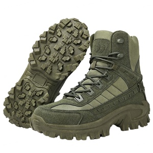 Bottes de randonnée montantes en cuir pour l'hiver et l'automne, entraînement en extérieur, alpinisme, taille US 13 EU 47, confortables - Product Image 4