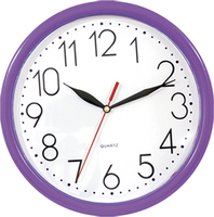 Jam Dinding Analog Kuarsa Modern 10 Inci untuk Kamar Tidur Desain Elegan Satu Sisi dengan Gaya Antik Barang Promosi Hadiah