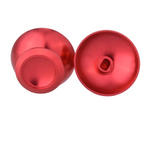 EXtremeRate Metal Aluminum Red Thumbsticks Joystick Analog Thumb Stick for <b>PS4</b> <b>Controller</b> - Product Image 3