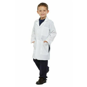 Disfraz de Médico para Niños, Bata de Laboratorio Larga Blanca de <span class=keywords><strong>Cirujano</strong></span> para Niños - Product Image 1