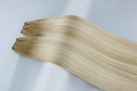 Ekstensi Rambut Tianci Hair Kualitas Terbaik 100% Remy Human European Genius Weft Double Drawn Rambut Rusia