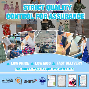 กางเกงขาตรงลำลองของผู้หญิงกางเกงผ้าฝ้ายกันลมมีกระเป๋าแบบเย็บติด - Product Image 5