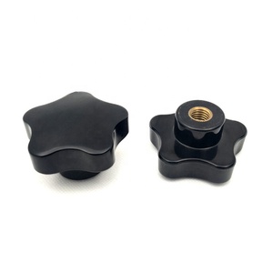 Puxador Estrela de Baquelite para Móveis, Maçaneta e Botão para Armários, Gavetas e Guarda-Roupas - Design Industrial - Product Image 1