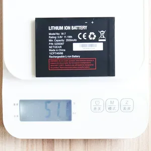 Batterie rechargeable au lithium-ion 3,8 V W-7 de 2930 mAh pour téléphones mobiles NETGEAR AC790S <span class=keywords><strong>AC810S</strong></span> - Product Image 5