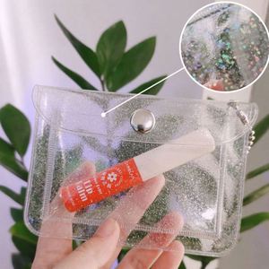 Promotional Cheap <b>Small</b> Plastic Bag Gift PVC Style Transparent Mini Pvc Coin Purse - Product Image 6