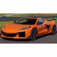 Kit carrosserie comprenant des grilles de pare-chocs avant et arrière, un capot et un diffuseur, adapté à la Chevrolet Corvette C8 Z06 23-24