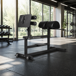 Banco Glute Ham Developer, Silla Romana Ajustable con Marco de Acero, Rodillo para Tobillos Acolchado para Entrenamiento de Fuerza en Casa - Product Image 2