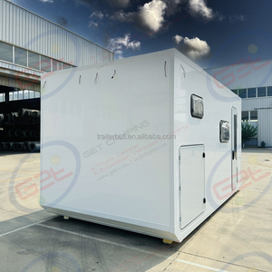Ford Quá Cảnh 14ft Motorhome xe tải Camper hộp tự hỗ trợ FRP cách nhiệt cho cắm trại và du lịch-Sản phẩm tự làm - Product Image 2