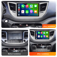 MEKEDE MS IPS écran tactile 8 + 128g autoradio pour Hyundai Tucson 2014-2018 BT auto radio 9 pouces android lecteur vidéo de voiture