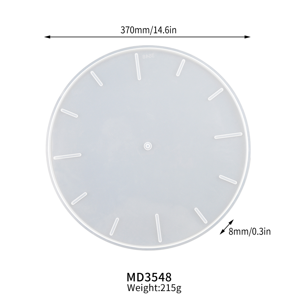 Stampo per orologio grande bianco MD3548