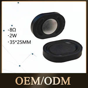 35*25mm Oval Mini <strong>Speaker</strong> 8 Ohm 2W Built-in Audio Driver <strong>for</strong> Laptop, Tablet, <strong>Projector</strong>, Translator Device - Product Image 2