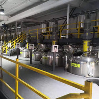 Wasserbasierte Farbherstellungsmaschine Produktionsanlage Fertigungslinie