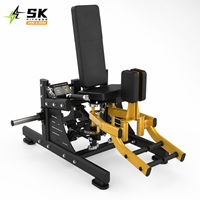 Machine à extensions de jambes assises SK, machine à curls de jambes, machines à charges guidées, équipement de gym professionnel pour l'entraînement de la force des membres inférieurs