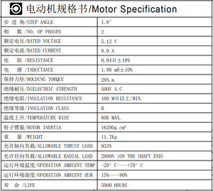 มอเตอร์ Samsr แรงบิดสูง 28 นิวตันเมตร 42 มอเตอร์ 2 เฟส 8a SS4204A80A Nema42 106 มม. สเต็ปปิ้ง - Product Image 2