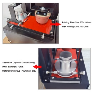 Ở nhà 1 màu Đồ chơi bút chai mỹ phẩm mặt nạ logo nhỏ Hướng dẫn sử dụng máy in Pad đơn vị in máy - Product Image 4