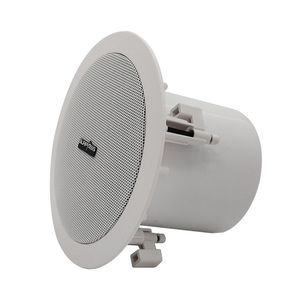 CET52 PA System Haut-parleur de plafond HiFi Stereo Sound Bass 8Ohm Blanc dans les haut-parleurs muraux à vendre - Product Image 2