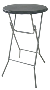 <span class=keywords><strong>Petite</strong></span> <span class=keywords><strong>table</strong></span> pliante ronde en plastique blanc pour <span class=keywords><strong>jardin</strong></span> - Product Image 2