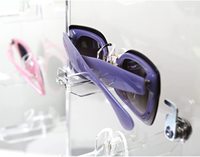 Abschließbare rotierende Sonnenbrille Vitrine Zubehör Aufbewahrung sbox Acryl Brillen Vitrine mit Schilder halter