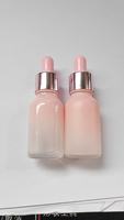 Bouchons de protection en verre pour flacons d'huiles essentielles, transparents et roses, pour compte-gouttes et pompes, en stock, 30 ml, prix usine