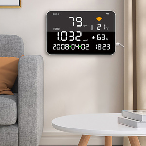 Monitor de Calidad del Aire Dienmern para Interiores, Pantalla Grande, Montaje en Pared, Medidor de PM2.5 y HCHO, Sensor de PM2.5 para el Hogar - Product Image 4