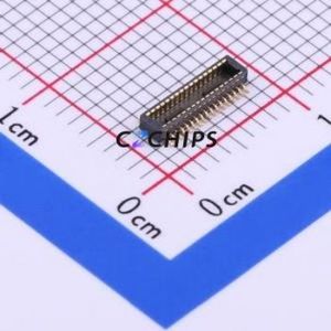DF40C-30DP-0.4V(51) Board-to-Board & Backplane Connector SMD,P=0.4mm Connector 0.4mm Vertical Mount 2 300mA - Product Image 1