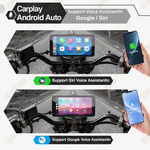 Grandnavi 6.3 inch nhanh chóng phát hành xe máy Carplay 12V & 5V điện <span class=keywords><strong>GPS</strong></span> <span class=keywords><strong>navigation</strong></span> IPx67 không thấm nước không dây Carplay & Android tự động - Product Image 6