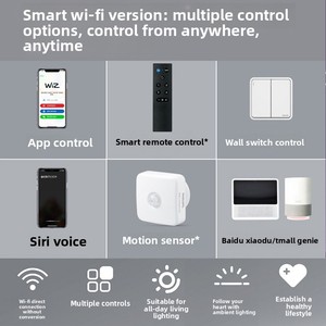 Bombilla LED Inteligente de Color E27, Control Remoto por Wi-Fi, Activación por Voz Tmall Genie, Cambio de Color, Cristal - Product Image 4
