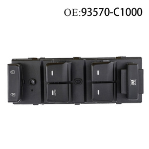 Interrupteur automatique 93570-C1000 pour Hyundai Sonata modèles 2015-2019, interrupteur de lève-vitre électrique - Product Image 1