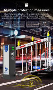 Barrera de Estacionamiento Automática Inteligente SMARSECUR de Alta Velocidad con Motor sin Escobillas para Uso en Fábricas y Parques - Product Image 5