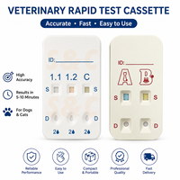 Tests de diagnostic vétérinaire rapides pour animaux de compagnie : Combo de tests rapides pour le calici félin, l'herpès, le FPV-FCOV, produits médicaux vétérinaires FIV FELV