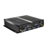 PC industriel Mini N2840 J1800 2e 3e 4e 5e génération I5 Châssis embarqué à faible puissance Win 10 pour 1er 2e 3e génération Produits accessoires