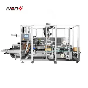 Unique Design Automatic Plastic Liquid Glass Water Bottle Auto Small Carton Box Packing Machine for Healthcare Industry