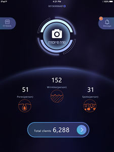 नया आगमन djm डर्मोस्कोप आईपैड-संगत त्वचा विश्लेषण स्कैनर चेहरे मशीन 5-7 दिन का फेस डिटेक्शन डी - Product Image 6