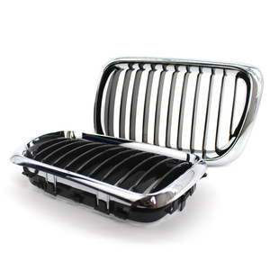 Grille de pare-chocs avant BMW E36 1997-1999 en plastique ABS avec garniture chromée, pièce de modernisation - Product Image 1