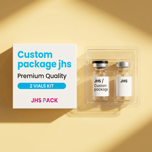 Custom Logo Peptide Vial Slide Drawer Luxury Cardboard Paper <strong>Gift</strong> 3ml 5ml 10ml Vials Storage Case Organizer Holder Packaging Box - Product Image 1