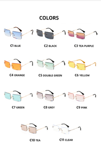 OA31274 Women Hot Selling <strong>Rimless</strong> Square <strong>Sunglasses</strong> 2026 - Product Image 6