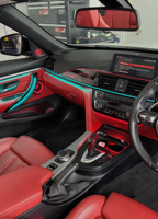 Kit d'éclairage d'ambiance intérieur pour BMW Série 3 F30/F34/F36 Gran Coupé RHD, éclairage LED Symphony, amélioration de l'éclairage intérieur.