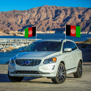 Gahumi tùy chỉnh cửa sổ Clip cờ trống thăng hoa mini Polyester tùy chỉnh ngoại giao xe cờ cực - Product Image 4