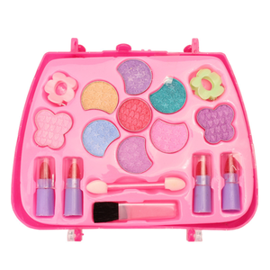 Ensemble de jouets de maquillage pour enfants, jeu de simulation, princesse rose, maquillage de beauté, kit de sécurité non toxique, jouets pour filles - Product Image 5
