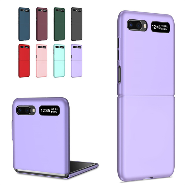 Ultra Thin Matte Hard PC Folding Phone Case for Sasmsung Galaxy Z Flip / Z Flip 1 Full protection Shockproof Cover