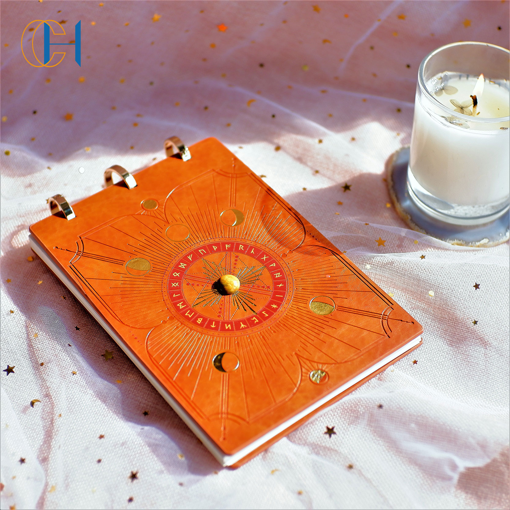 Спиральная проволока 2021 2022 с напечатанным логотипом на заказ, ежемесячная подставка, флип-стол, календарь для рабочего стола, календарь