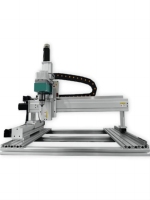 QFB100 large table CNC coulissante entièrement fermée croix linéaire double guide table coulissante électrique