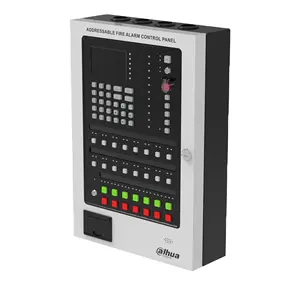 High Quality China Supplier 16 Zones Addressable Fire Alarm Control System Panel 500 Field Devices In 2 loop