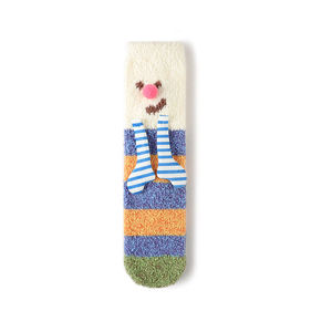 Chaussettes d'hiver de Noël personnalisées en gros, chaussettes chaudes colorées pour hommes, chaussettes unisexes douces pour le froid, chaussettes de Noël - Product Image 3