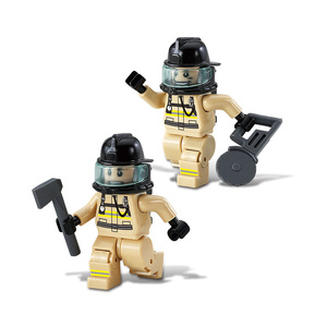 รถดับเพลิงขนาดเล็ก TOWN MINI ชุดตัวต่อรถดับเพลิงในเมือง ของเล่นประกอบเองเพื่อการศึกษาสำหรับเด็ก - Product Image 5