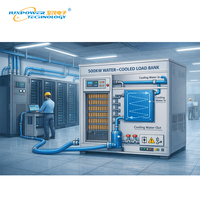 Banco de carga refrigerado por agua PLB-SRW500 |   Banco de Carga Resistivo Refrigerado por Líquido |   Control por PLC |   Pruebas de Centros de Datos / UPS / Generadores